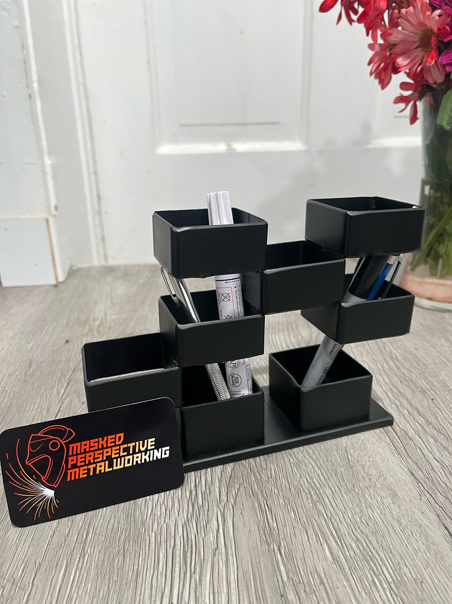 Abstract Pen Holder