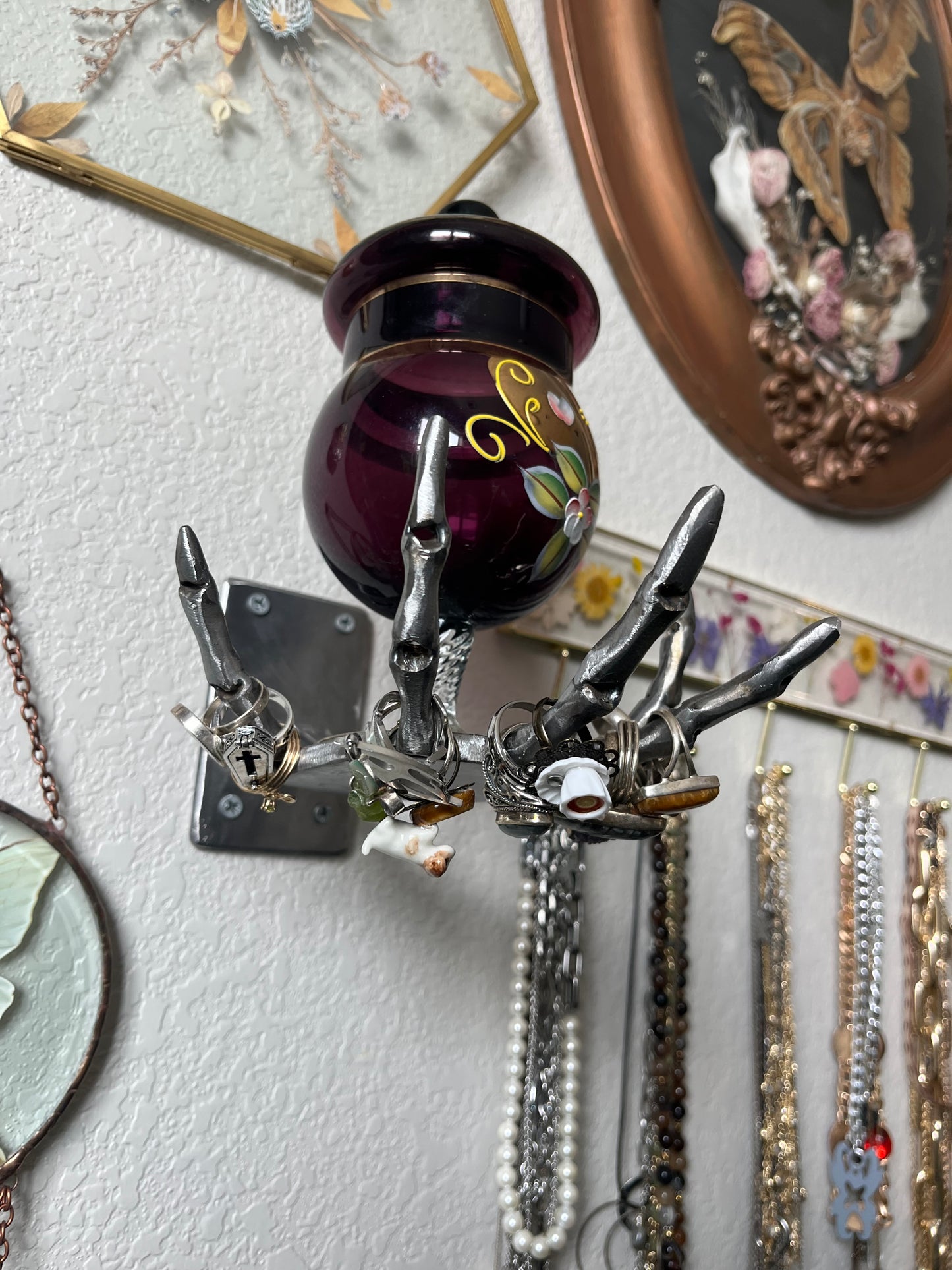 Skeleton Hand Jewelry Holder