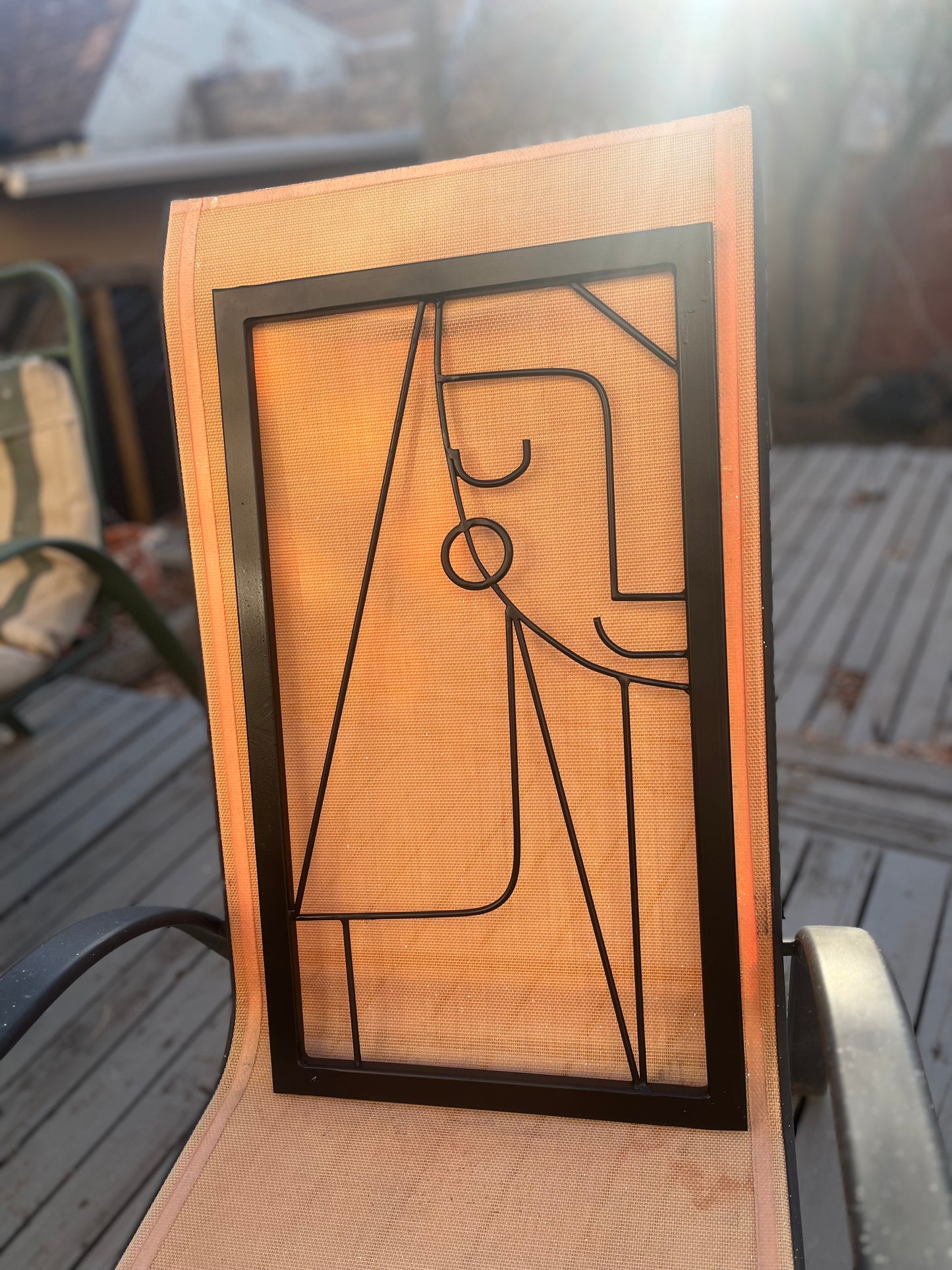 Abstract Lady Face